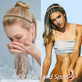 VELSCRUN headbands in different styles laid out