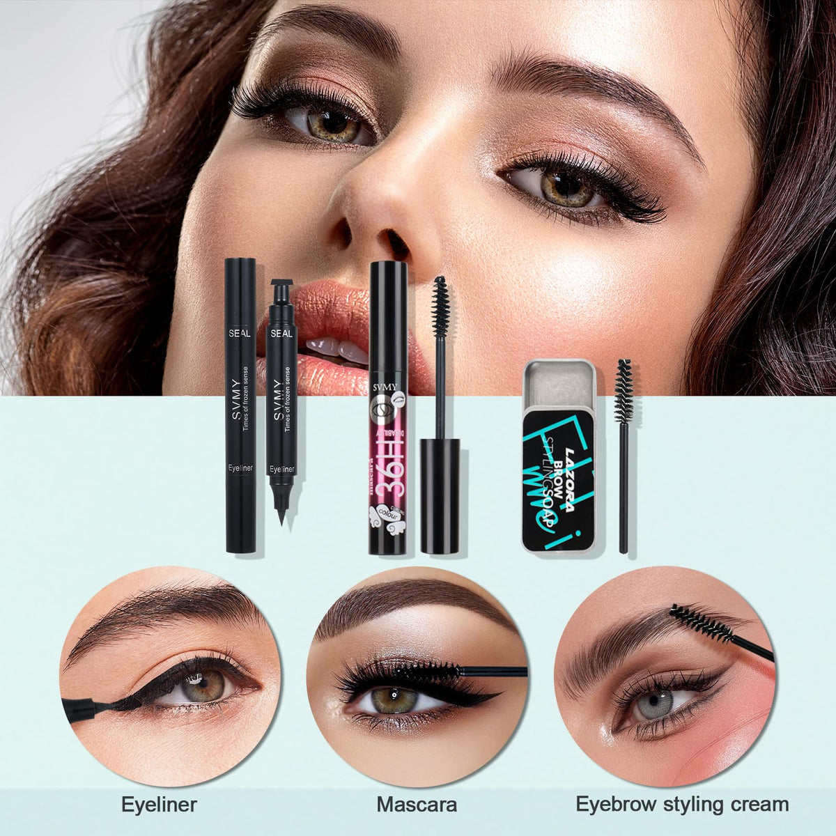 venshun Makeup Kit showcasing lip gloss and lipsticks