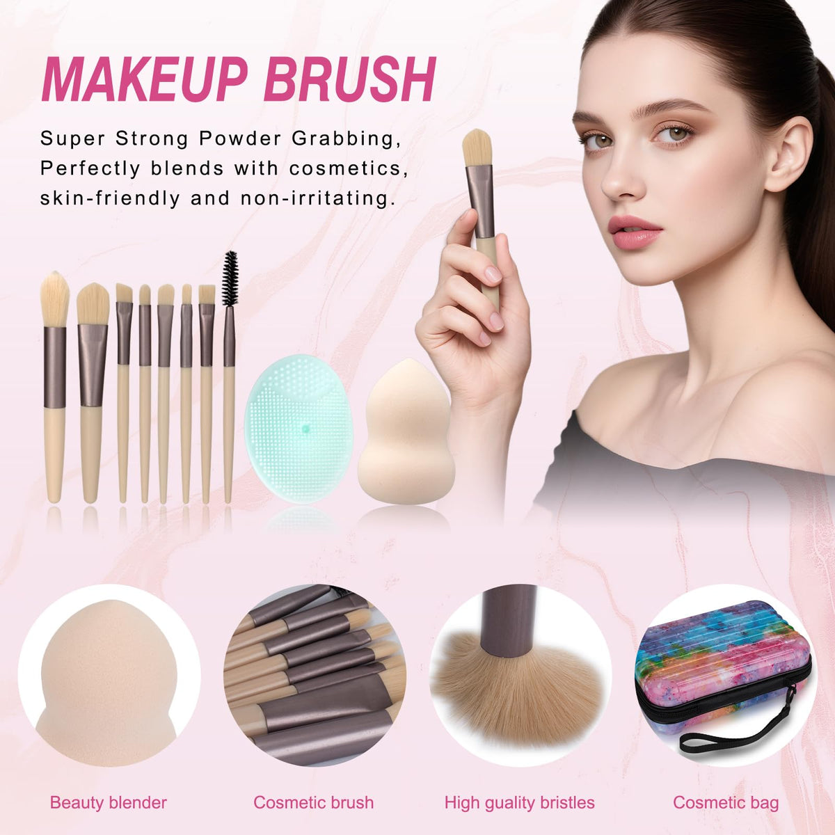 venshun Makeup Set for Teens lip gloss and lip liner