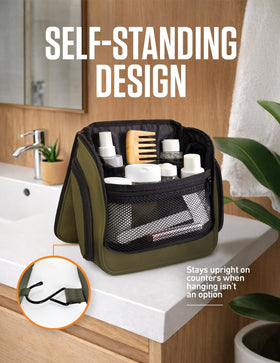 VENTURE 4TH Hanging Travel Toiletry Bag side view