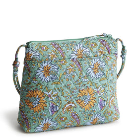 Vera Bradley Original Hipster Crossbody Bag with two exterior slip pockets