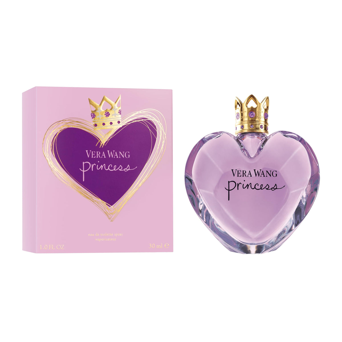 Vera Wang Princess Eau de Toilette bottle side view
