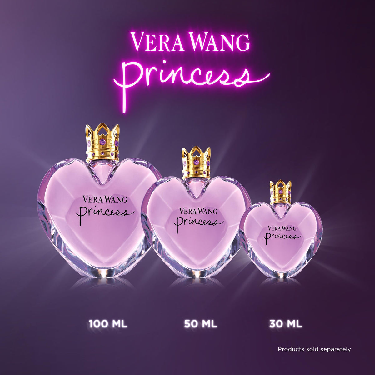 Vera Wang Princess Eau de Toilette on vanity