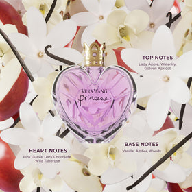 Vera Wang Princess Eau de Toilette Spray on a vanity