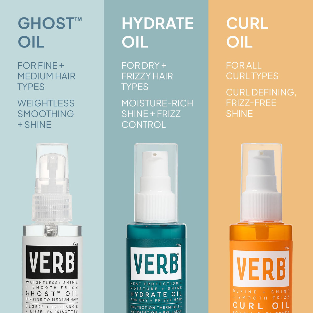 VERB Ghost Oil 2 oz bottle with natural background