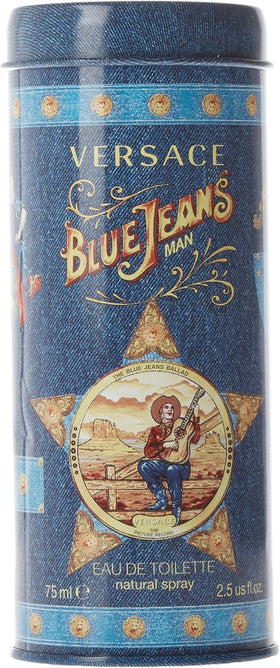 Versace Blue Jeans Eau de Toilette Spray 75ml packaging