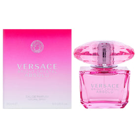 Versace Bright Crystal Absolu Eau de Parfum Spray 3.0 oz front view