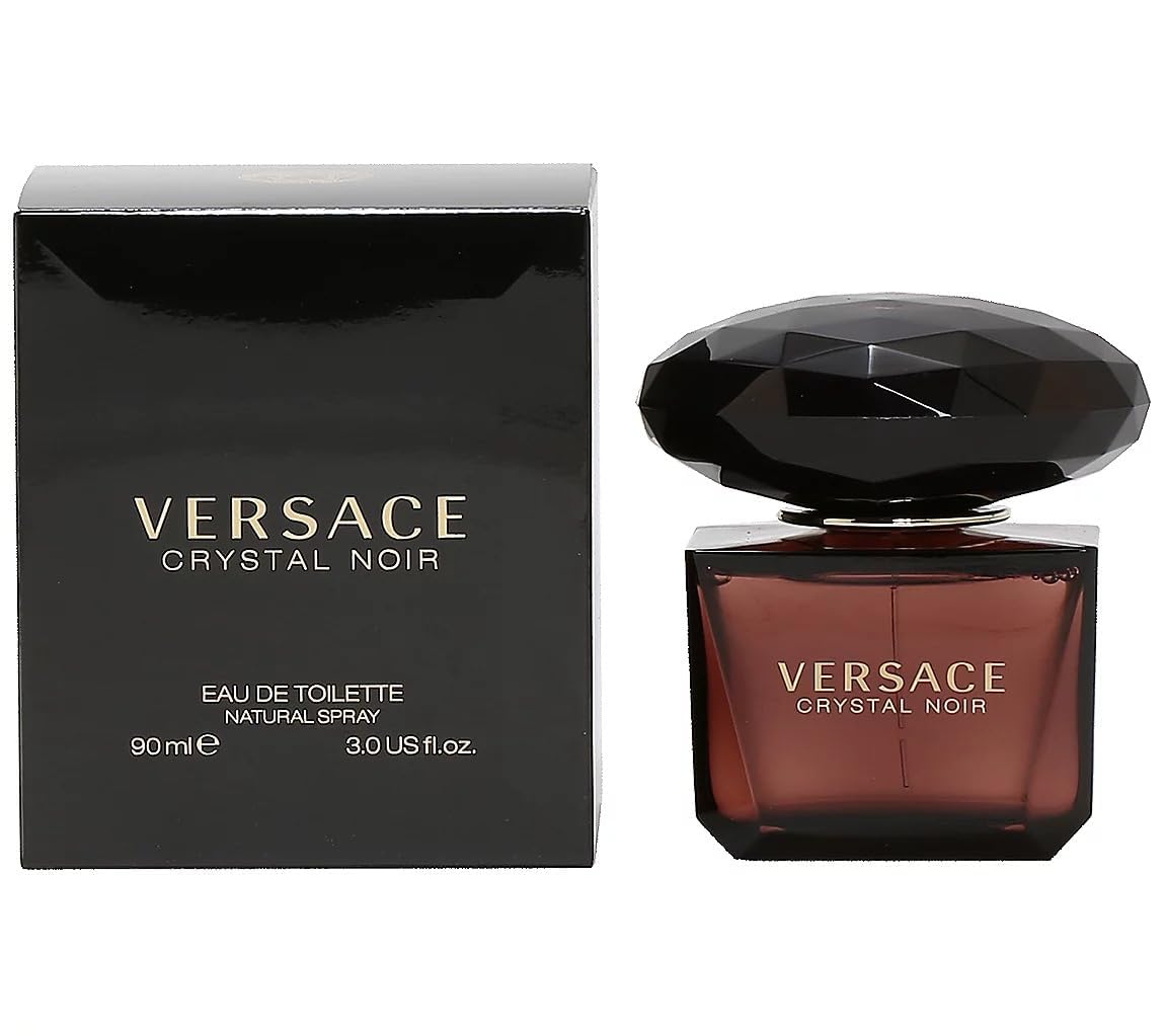 Versace Crystal Noir Eau De Parfum 3 Ounce bottle front view