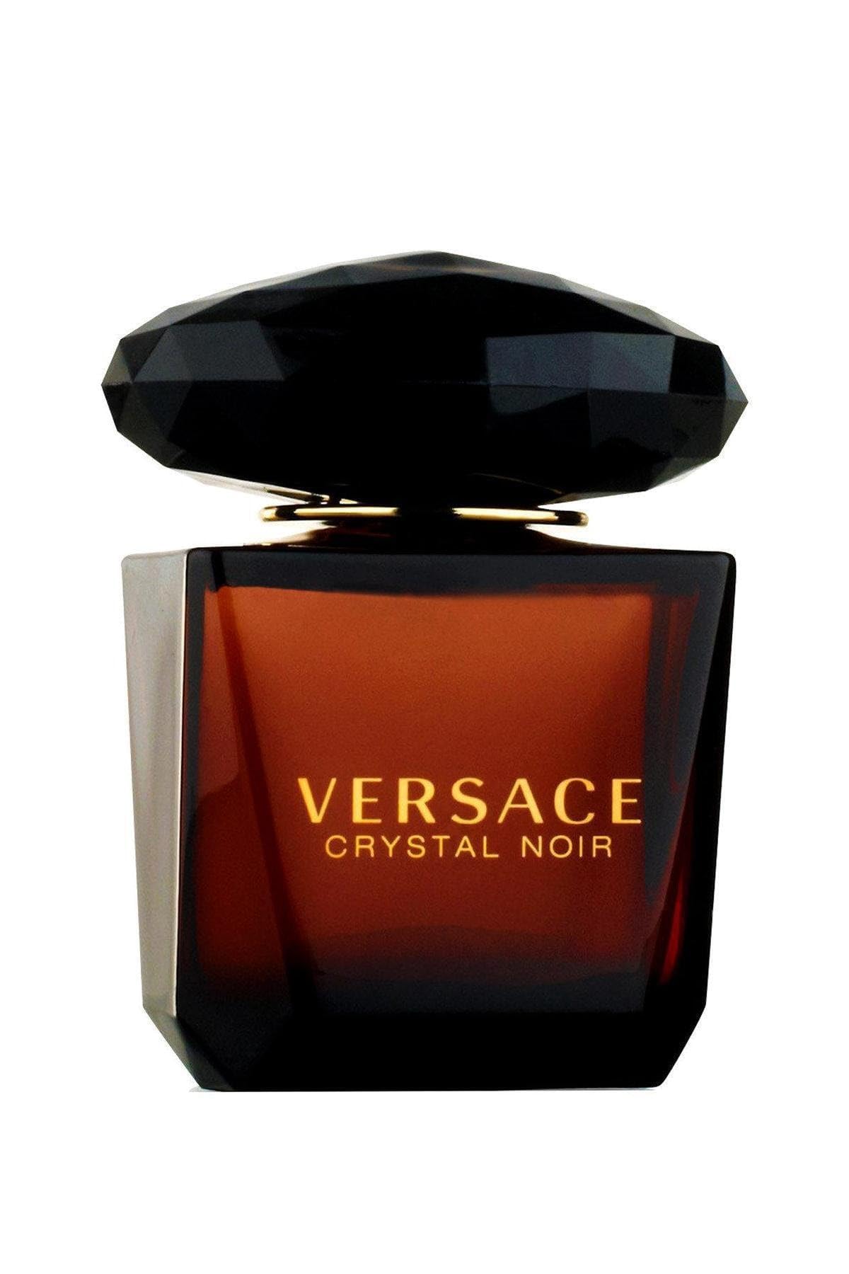Versace Crystal Noir Eau de Toilette Spray 3.0 oz bottle side view