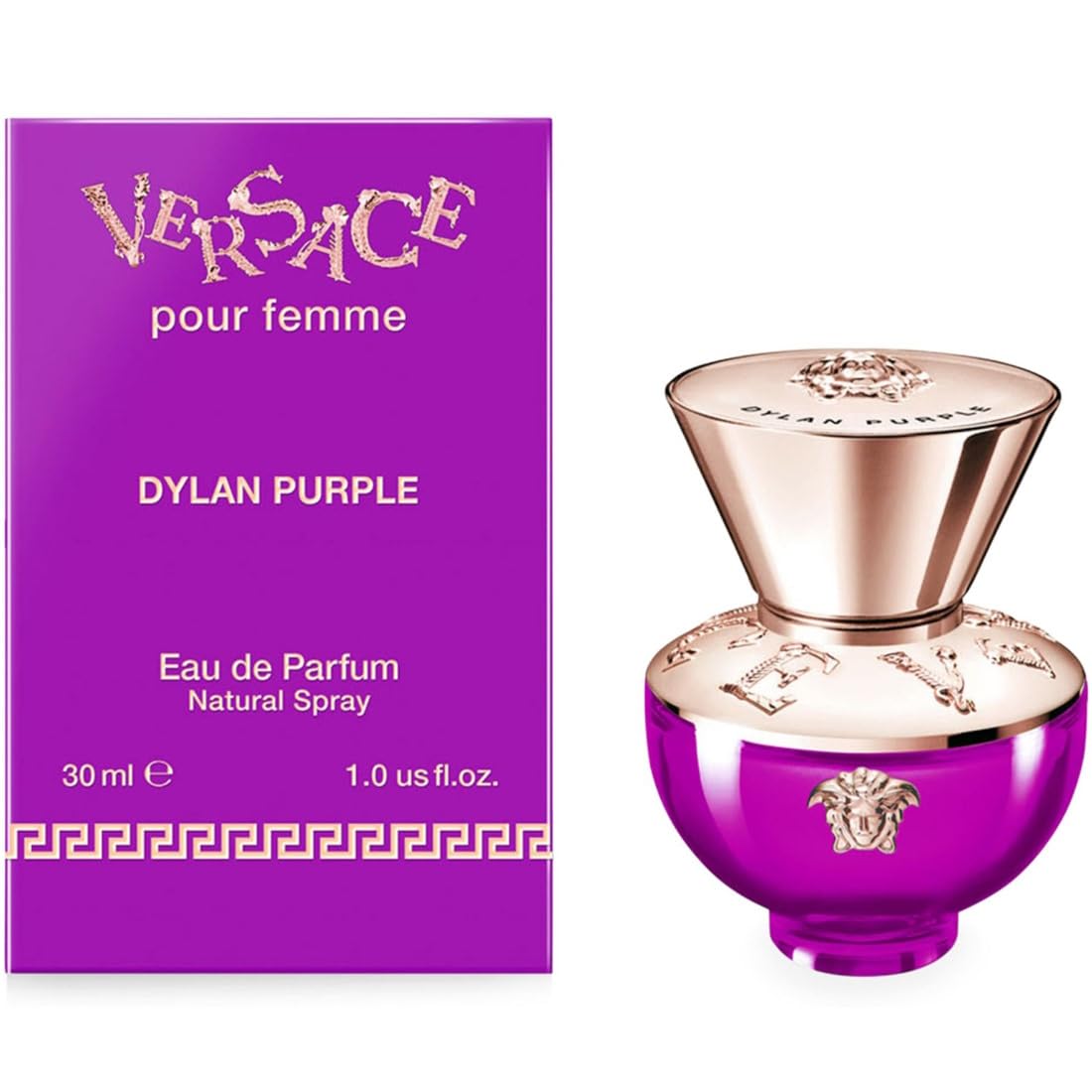 Versace Dylan Purple 1.0 oz Eau de Parfum Spray front view