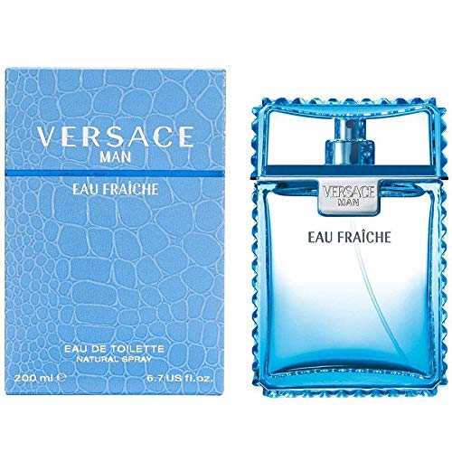 Versace Eau Fraiche for Men 6.8 Ounce packaging display