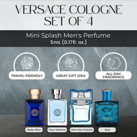 Versace Eros cologne bottle 0.17 oz