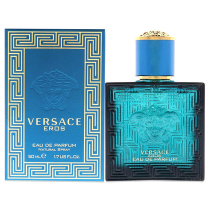 Versace Eros Eau De Parfum 1.7 Ounce front view