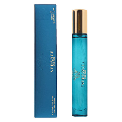 Versace Eros Eau de Toilette Spray 0.3 oz for Men front view