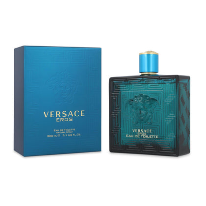 Versace Eros Eau de Toilette Spray 6.7 oz front view