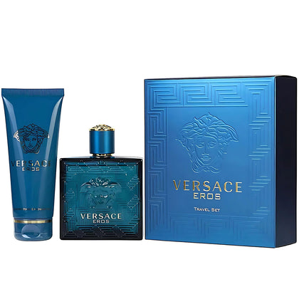 Versace Eros Fragrance Set including Eau De Toilette and Shower Gel