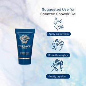 Versace Eros perfumed after shave balm tube
