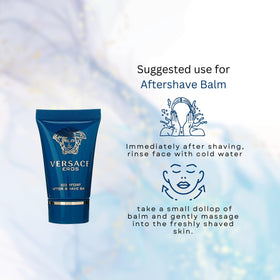 Versace Eros scented shower gel tube