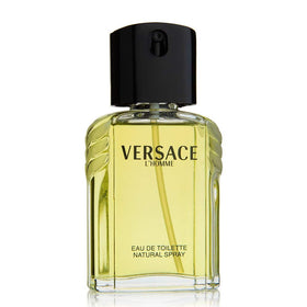 Versace L'Homme Eau de Toilette Spray packaging and bottle