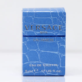 Versace Man Eau Fraiche 5ml mini bottle with packaging