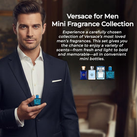 Versace Mini Cologne Set packaging
