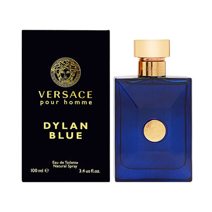 Versace Pour Homme Dylan Blue Eau de Toilette 3.4 oz front view