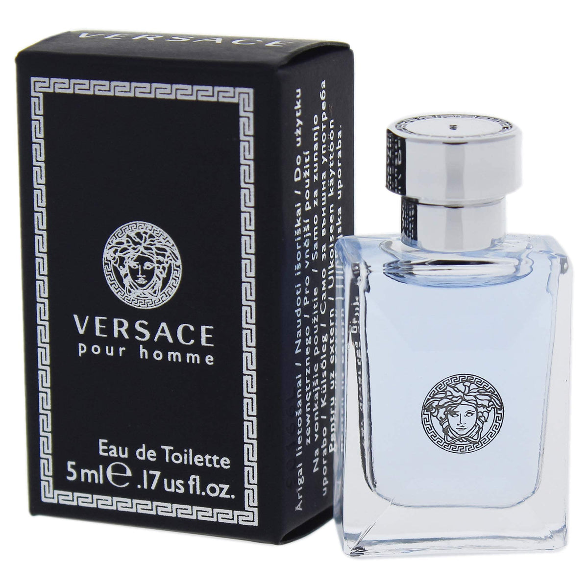 Versace Pour Homme Eau de Toilette Mini 5ml side view