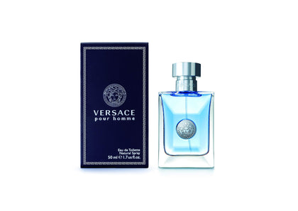 Versace Pour Homme Eau De Toilette Spray 1.7 Oz front view