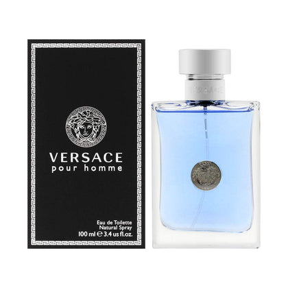 Versace Pour Homme Eau de Toilette Spray 3.4 oz bottle front view