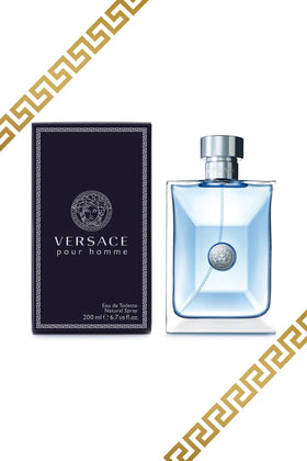 Versace Pour Homme Eau de Toilette Spray packaging side view