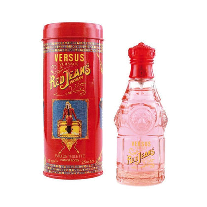 Versace Red Jeans Eau De Toilette Spray 75ml front view