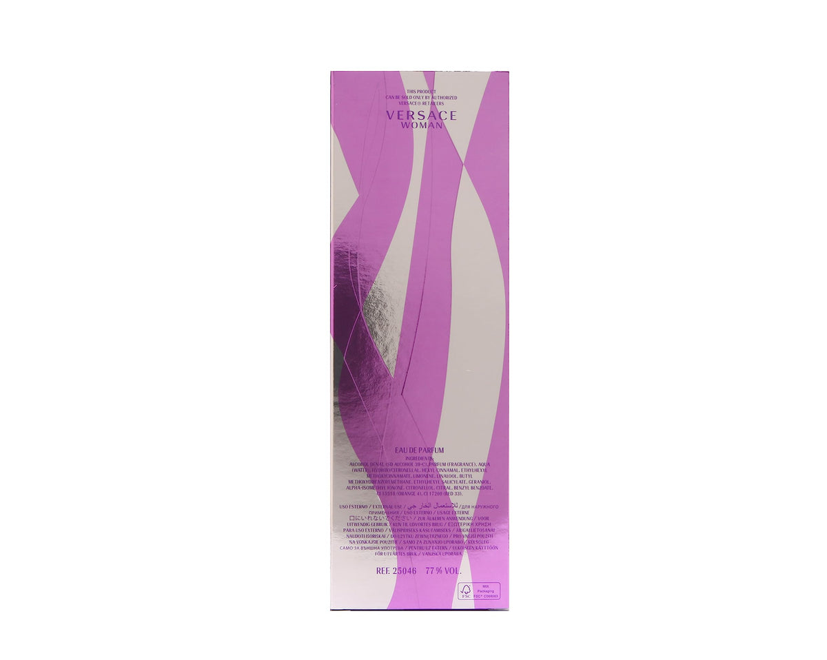Versace Woman Eau de Parfum Spray packaging