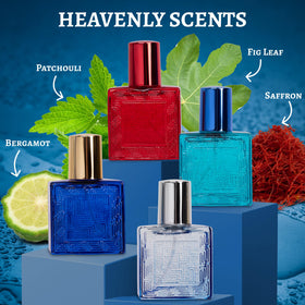 Verse Adonis fragrance bottle in the NovoGlow gift set