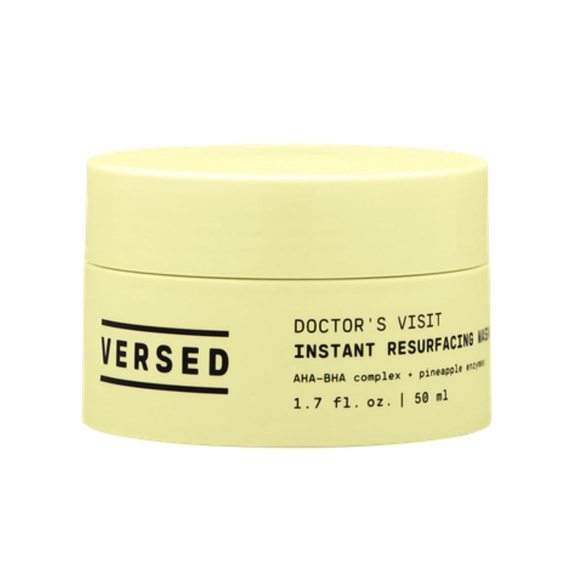 Versed Doctor’s Visit Instant Resurfacing Face Mask front view