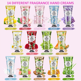 VESPRO hand cream in lavender scent on a table