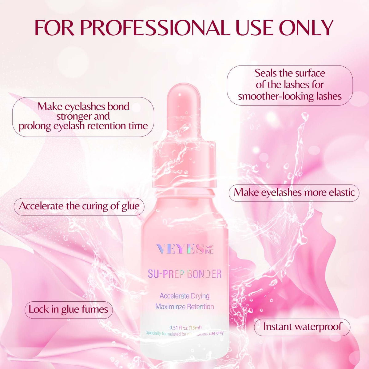 VEYES INC Super Lash Bonder 15ml packaging
