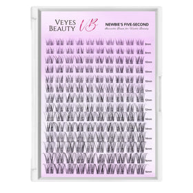VEYESBEAUTY Aliva Lash Clusters Kit with all components