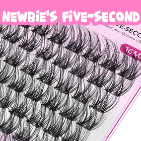 VEYESBEAUTY Lash Clusters 16mm packaging