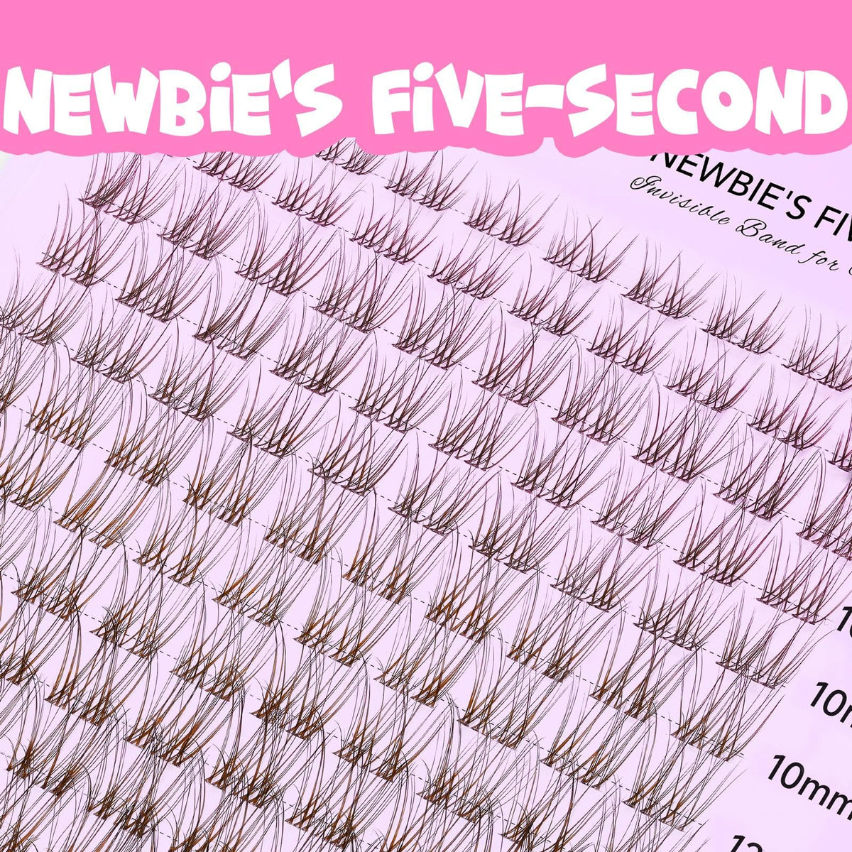 VEYESBEAUTY lash clusters kit with 8-16mm mixed lashes