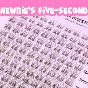VEYESBEAUTY lash clusters kit with 8-16mm mixed lashes