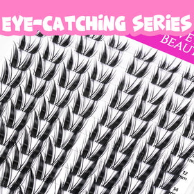 VEYESBEAUTY Lash Clusters Kit with applicator tool and lash bond
