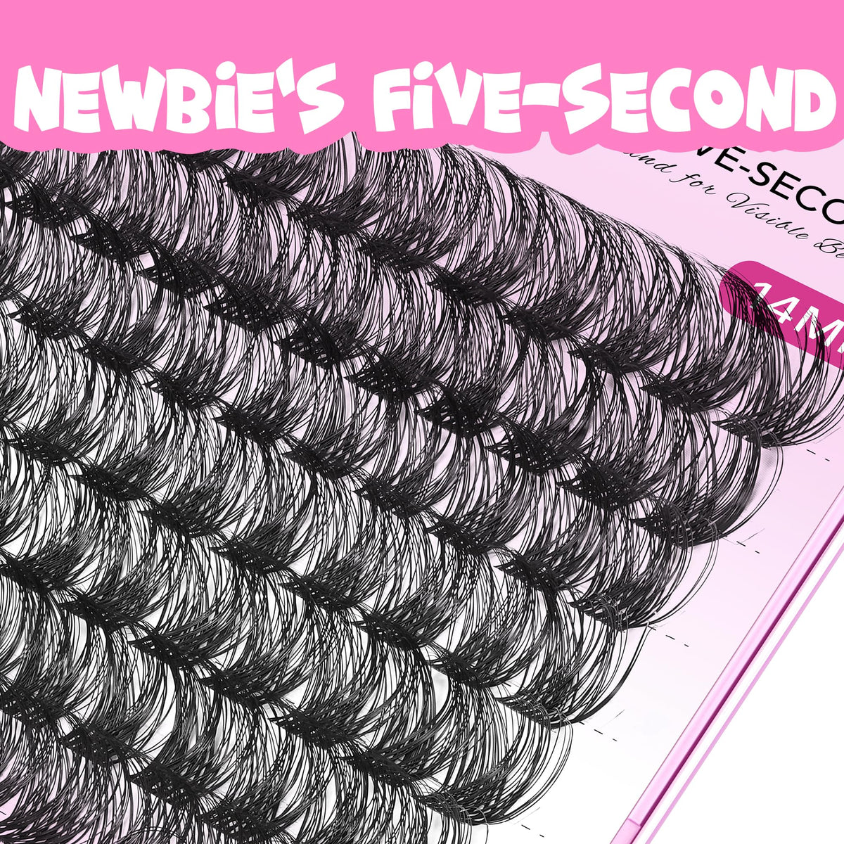 VEYESBEAUTY Lash Clusters tray with multiple clusters
