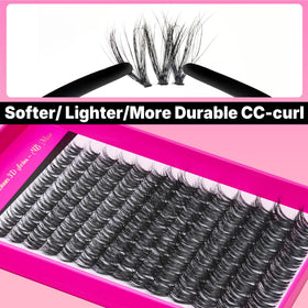 VEYESBEAUTY lash clusters with fluffy appearance