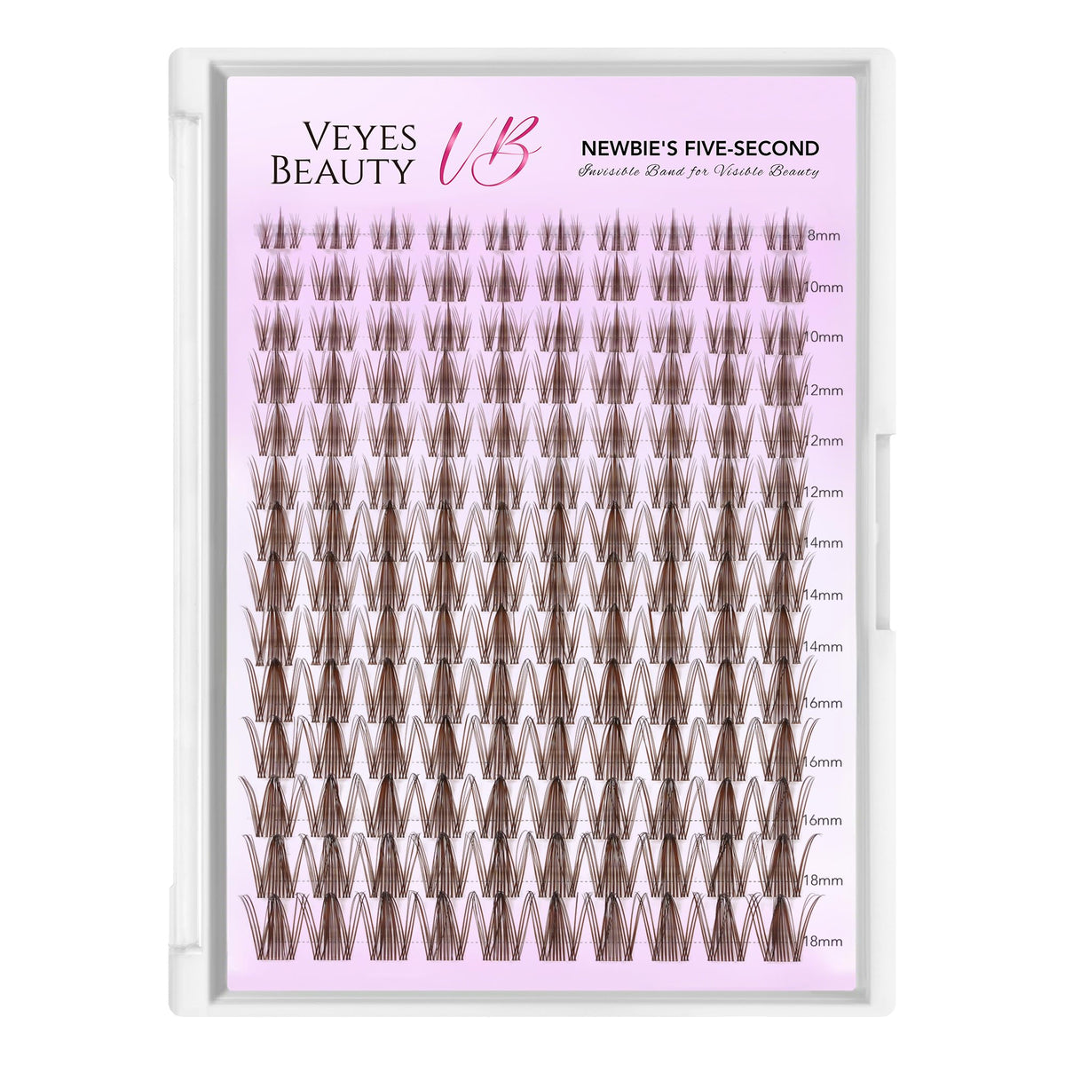 VEYESBEAUTY lash sealer with lash clusters