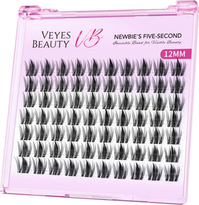 VEYESBEAUTY Manga Lash Clusters 12mm front view