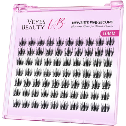 VEYESBEAUTY Manga Lash Clusters front view in packaging