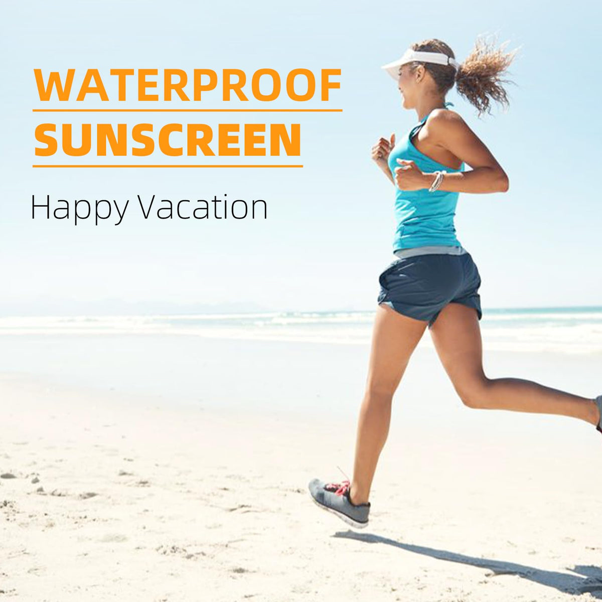 VGO Clear Face Sunscreen SPF 50 in a lifestyle setting