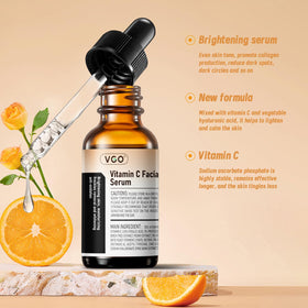 VGO Vitamin C Face Serum bottle side view