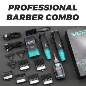 VGR 640S3 hair cutting kit in use during a grooming session