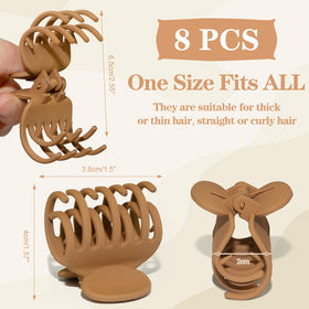 Viabty Small Claw Clips in a stylish gift box